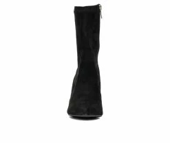 Cheapest 🌟 Women's New York And Company Xandra Mid Calf Booties Black 🎁 -Journee shop 4 430