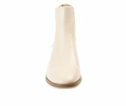 Budget π Women's Journee Collection Chayse Chelsea Booties Off White 𧨠10 Budget π Women's Journee Collection Chayse Chelsea Booties Off White 𧨠-Journee shop 4 459