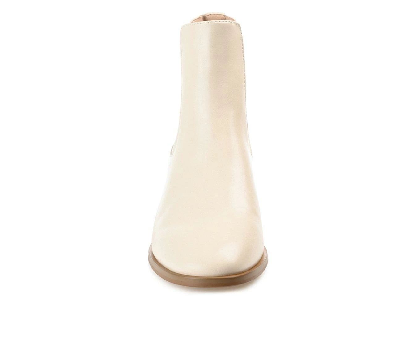 Budget π Women's Journee Collection Chayse Chelsea Booties Off White 𧨠5 Budget π Women's Journee Collection Chayse Chelsea Booties Off White 𧨠- Image 5