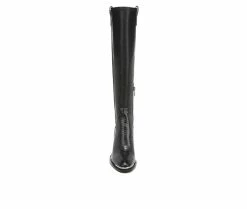 Best Pirce 🛒 Women's Franco Sarto Glenice 2 Wide Calf Knee High Heeled Western 🥾 Boots Black 🎉 -Journee shop 4 485