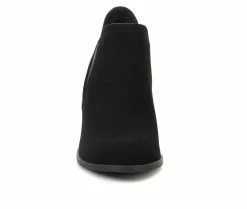 Best reviews of 🔥 Women's Y-Not Deluxe Heeled Booties Black Nub 👍 -Journee shop 4 5