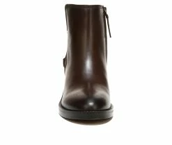 Best Pirce 🛒 Women's Franco Sarto Colt Ankle Booties Dark Brown ⌛ -Journee shop 4 502