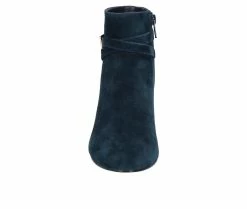 Promo 🥰 Women's Bella Vita Arlette Heeled Booties Navy ⭐ -Journee shop 4 575