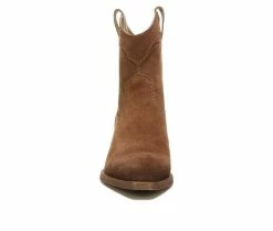 Budget π Women's Zodiac Roslyn Western Booties Cognac Brown 𧨠10 Budget π Women's Zodiac Roslyn Western Booties Cognac Brown 𧨠-Journee shop 4 603