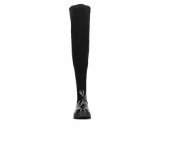 Discount ✨ Women's Fashion To Figure Odelia XWC Over The Knee 🥾 Boots Black Wide 👍 -Journee shop 4 63