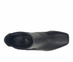 Wholesale 🔥 Women's French Connection Chrissy Chelsea 🥾 Boots Black ⌛ -Journee shop 4 640