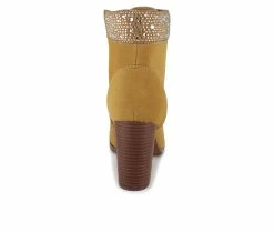 Promo π€© Women's XOXO Maddie Booties Beige π― 10 Promo π€© Women's XOXO Maddie Booties Beige π― -Journee shop 4 647