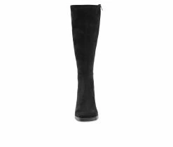 Best Sale ❤️ Women's Journee Collection Aureila Extra Wide Calf Knee High 🥾 Boots Black 🥰 -Journee shop 4 730