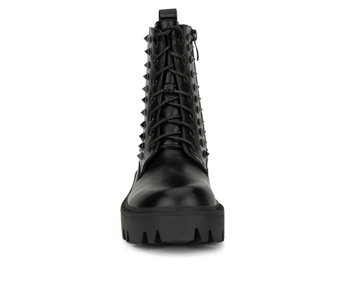 Flash Sale β Women's Olivia Miller Zoey Combat Platform Combat π₯Ύ Boots Black 𧨠5 Flash Sale β Women's Olivia Miller Zoey Combat Platform Combat π₯Ύ Boots Black 𧨠- Image 5