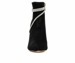 Best Sale π Women's New York And Company Margaretta Heeled Booties Black π 10 Best Sale π Women's New York And Company Margaretta Heeled Booties Black π -Journee shop 4 80