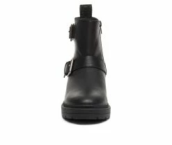 Buy 🧨 Women's Rocket 🐕 Dog Ilo Moto 🥾 Boots Black 🎁 -Journee shop 4 807