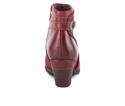 Top 10 🎁 Women's L'Artiste So Cute Booties Bordeaux 🧨 -Journee shop 4 816