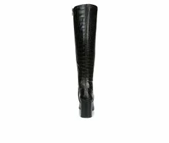 Hot Sale ๐ Women's Franco Sarto Tribute Knee High ๐ฅพ Boots Black Croco ๐ 10 Hot Sale ๐ Women's Franco Sarto Tribute Knee High ๐ฅพ Boots Black Croco ๐ -Journee shop 4 858