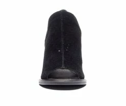 Best reviews of ⌛ Women's Dirty Laundry Aida Peep Toe Booties Black ❤️ -Journee shop 4 862