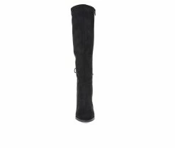 Promo 🛒 Women's Journee Collection Leeda Knee High 🥾 Boots Black 🎁 -Journee shop 4 865