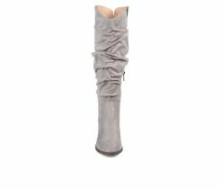 Wholesale ✨ Women's Journee Collection Aneil Knee High 🥾 Boots Grey 🎁 -Journee shop 4 886
