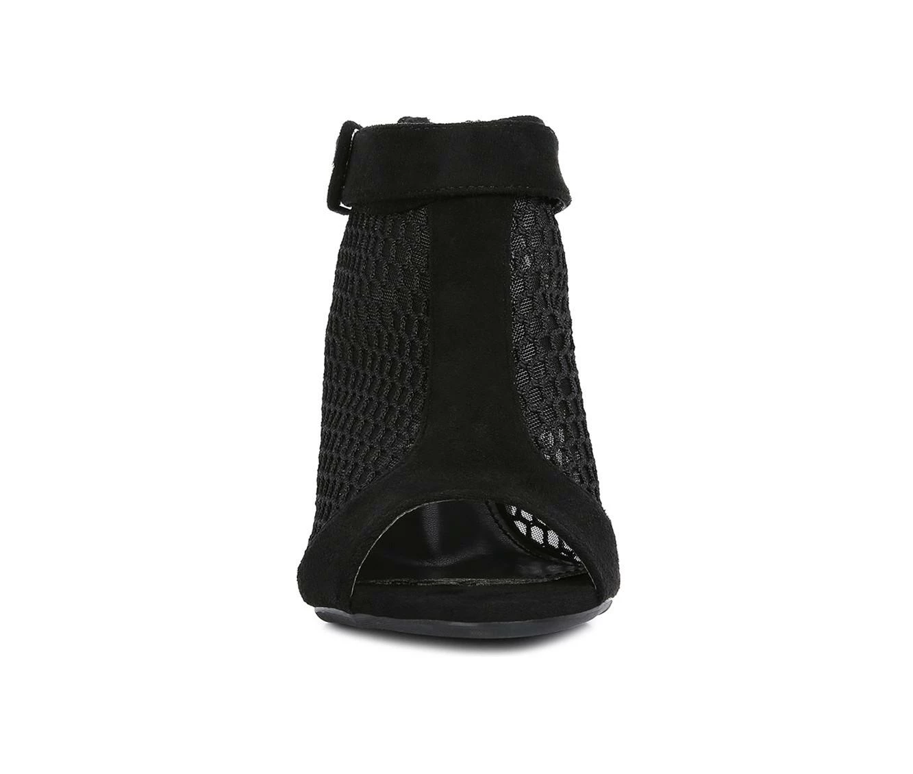 Hot Sale π Women's London Rag Pine Barrens π©΄ Sandal Booties Black 𧨠5 Hot Sale π Women's London Rag Pine Barrens π©΄ Sandal Booties Black 𧨠- Image 5