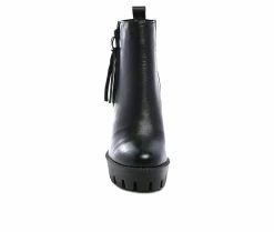 Best Pirce 🧨 Women's Rag & Co Mis Heeled Booties Black 🧨 -Journee shop 4 909