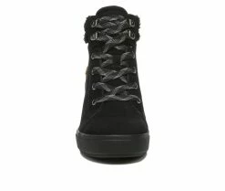 Cheapest ⭐ Women's Dr. Scholls Madison Hike Wedge Combat 🥾 Boots Black 🤩 -Journee shop 4 933