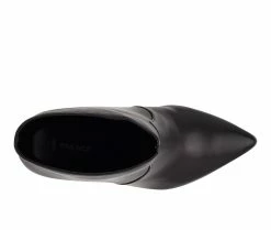 Flash Sale π Women's Nine West Tolate Heeled Booties Black Leather π 10 Flash Sale π Women's Nine West Tolate Heeled Booties Black Leather π -Journee shop 4 938