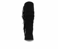 Budget π Women's Journee Collection Hartly-WC Mid Calf Western Inspired Boot Black π€© 10 Budget π Women's Journee Collection Hartly-WC Mid Calf Western Inspired Boot Black π€© -Journee shop 4 954