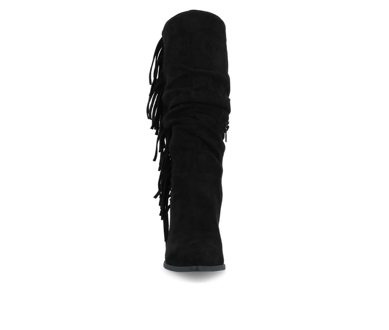 Budget π Women's Journee Collection Hartly-WC Mid Calf Western Inspired Boot Black π€© 5 Budget π Women's Journee Collection Hartly-WC Mid Calf Western Inspired Boot Black π€© - Image 5