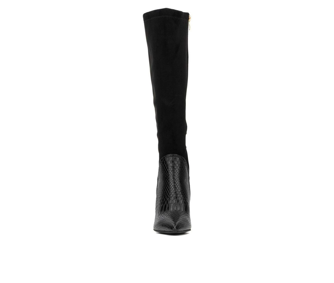 Hot Sale π Women's Torgeis Mia Knee High Heeled π₯Ύ Boots Black π 5 Hot Sale π Women's Torgeis Mia Knee High Heeled π₯Ύ Boots Black π - Image 5