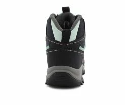Discount 👏 Women's Pacific Mountain Ascend Mid Hiking 🥾 Boots Grey/ Mint ⭐ -Journee shop 5 1047