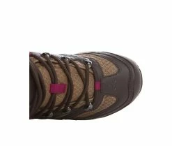 Buy 🎁 Women's Northside Croswell Mid Waterproof Hiking 🥾 Boots Brown/Wine 🧨 -Journee shop 5 1055
