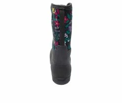 Discount 🥰 Women's Bogs Footwear Neo-Classic Cartoon Flower Winter 🥾 Boots Black Multi 🌟 -Journee shop 5 1066