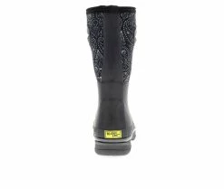 Best Sale ⭐ Women's Western Chief Bandana Neoprene Mid Rain 🥾 Boots Black ⌛ -Journee shop 5 1086
