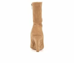 Best reviews of 😀 Women's New York And Company Odette Wedge Booties Nude ❤️ -Journee shop 5 120