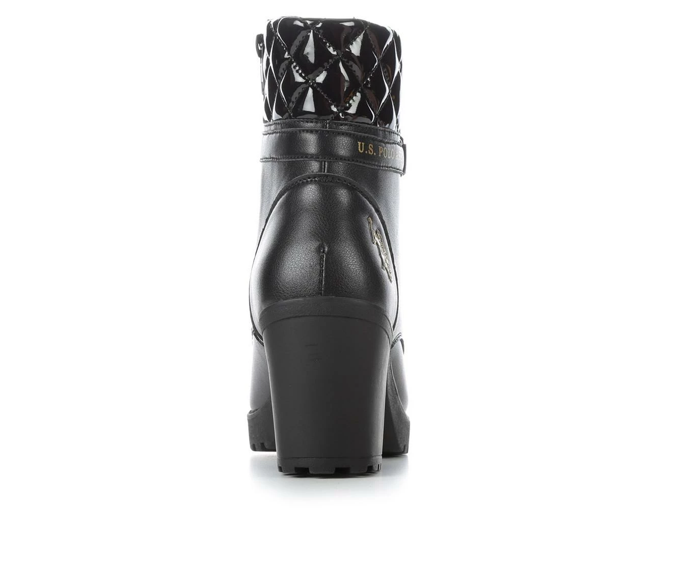 Outlet β Women's US Polo Assn Paily Heeled π₯Ύ Boots Black β 6 Outlet β Women's US Polo Assn Paily Heeled π₯Ύ Boots Black β - Image 6