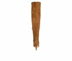 Cheapest 😉 Women's Journee Collection Abie Extra Wide Calf Knee High 🥾 Boots Tan 😍 -Journee shop 5 203