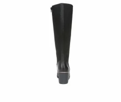 Flash Sale 👍 Women's Soul Naturalizer Approve Knee High Wedge 🥾 Boots Black 🥰 -Journee shop 5 225