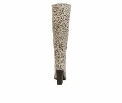 Promo 🥰 Women's Journee Collection Kyllie Knee High 🥾 Boots Animal 🥰 -Journee shop 5 246