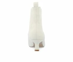 Buy ✨ Women's Journee Collection Tenlee Heeled Booties Ivory ✔️ -Journee shop 5 272