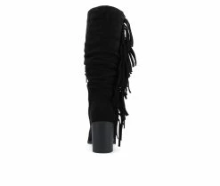 Best reviews of 👍 Women's Journee Collection Hartly Mid Calf Western Inspired Boot Black 😍 -Journee shop 5 280