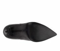 Cheap 🎁 Women's Nine West Tasta Mid Calf Heeled 🥾 Boots Black 😍 -Journee shop 5 342