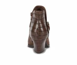 Cheap 💯 Women's Baretraps Lexis Heeled Booties Brush Brown 💯 -Journee shop 5 343