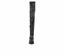 Best reviews of 🥰 Women's New York And Company Xena Over The Knee 🥾 Boots Black ⭐ -Journee shop 5 346