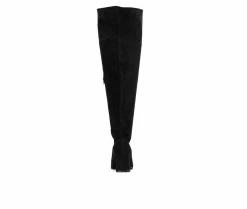 Wholesale ✨ Women's Fashion To Figure Natalia XWC Over The Knee High 🥾 Boots Black Wide 🛒 -Journee shop 5 35