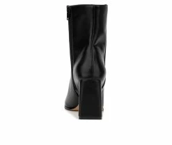 Budget ✨ Women's Gabrielle Union Robyn Boot Heeled Booties Black ❤️ -Journee shop 5 354