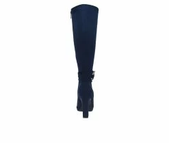 Cheap 🛒 Women's Impo Ovidia Knee High 🥾 Boots Midnight Blue W 🎉 -Journee shop 5 357