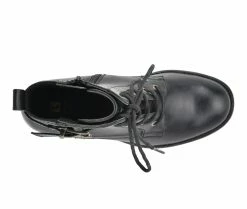 Wholesale ⌛ Women's White Mountain Bradley Lace Up Heeled Booties Black ⌛ 11 Wholesale ⌛ Women's White Mountain Bradley Lace Up Heeled Booties Black ⌛ -Journee shop 5 382