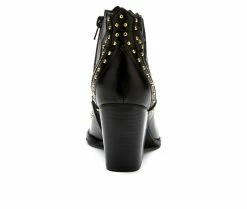 Best deal 🧨 Women's Coconuts By Matisse Aster Western Ankle Booties Black 🥰 -Journee shop 5 403