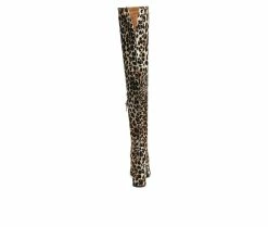 Deals π Women's London Rag Flittle Over The Knee Heeled π₯Ύ Boots Leopard Suede π€© 11 Deals π Women's London Rag Flittle Over The Knee Heeled π₯Ύ Boots Leopard Suede π€© -Journee shop 5 414