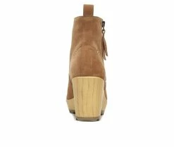 Budget ❤️ Women's Dr. Scholls Win Over Booties Honey Suede ⌛ -Journee shop 5 421