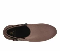 Outlet 🛒 Women's White Mountain Noah Heeled Ankle Booties Dark Brown 🎁 -Journee shop 5 446