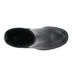 Cheap 😀 Women's White Mountain Benji Chelsea Booties Black 🌟 -Journee shop 5 485